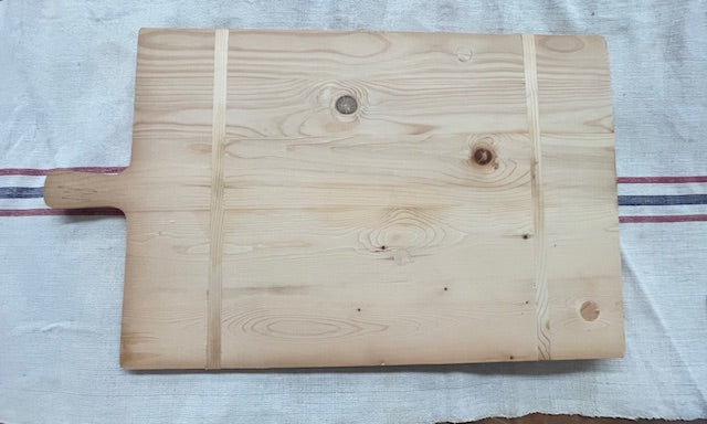 Vintage European Rectangular  Bread Board #7109