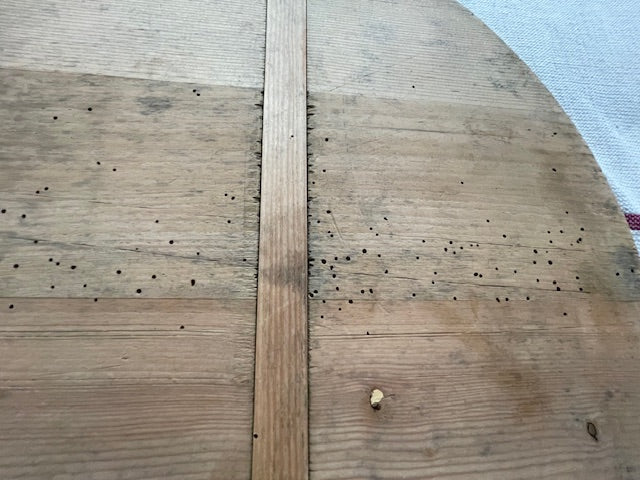 Vintage European Round  Bread Board #7110