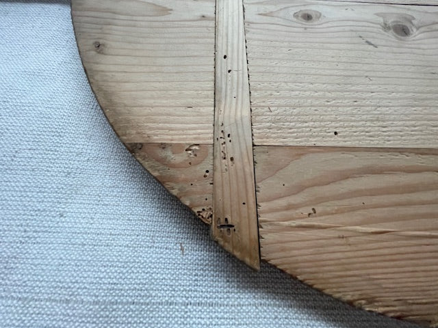 Vintage European Round  Bread Board #7111