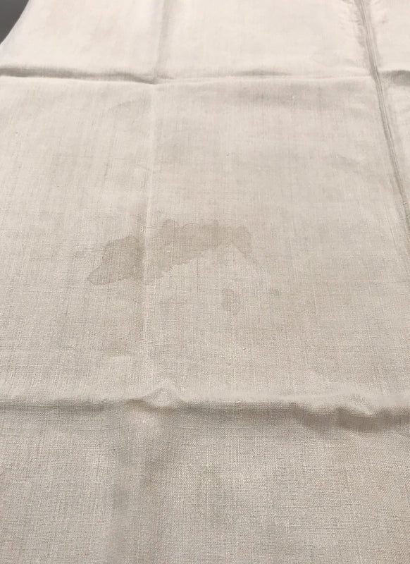 Vintage  Linen/Hemp Sheet  1940s  #5362   (Read Information About This Item)
