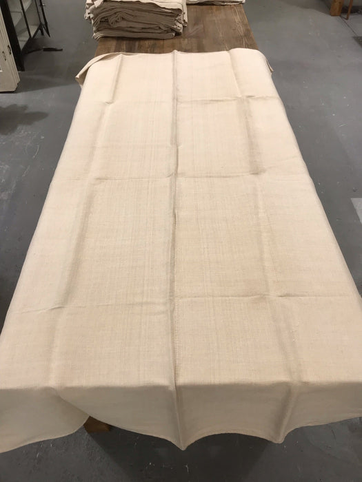Vintage  Linen/Hemp Sheet  1940s  #5365 (Read Information About This Item)