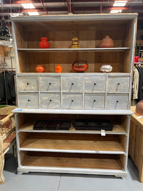 Vintage Wooden Display Cabinet  #6176 Byron