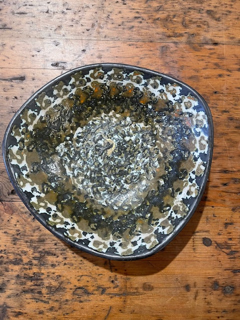 Vintage Hungarian Terracotta Bowl #6180