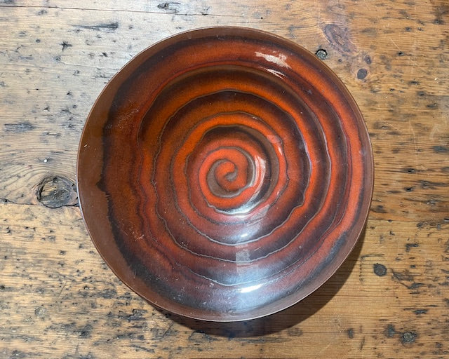 Vintage Hungarian Terracotta Bowl #6181