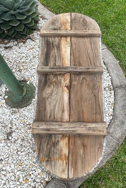 Vintage 1940s  Galvanized Bath Tub #7150. *Byron - Call for info*