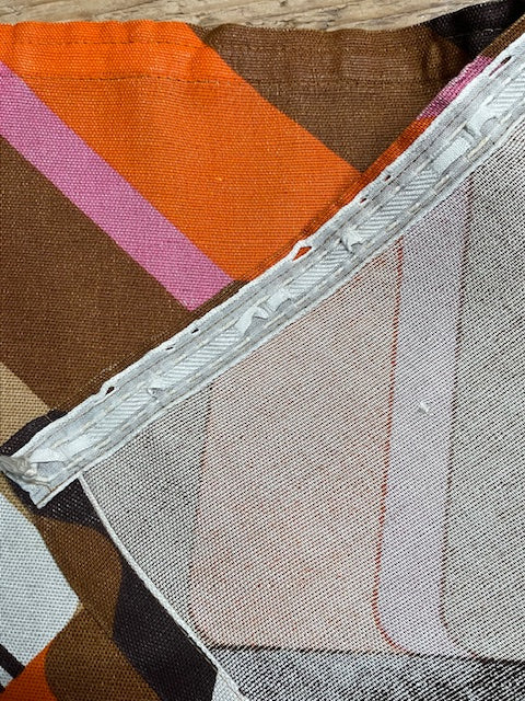 1970s  Curtain/ Fabric  #F952  *Read Info*