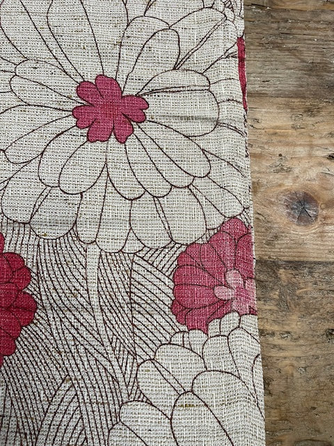 1970s  Curtain/ Fabric  #F953  *Read Info*