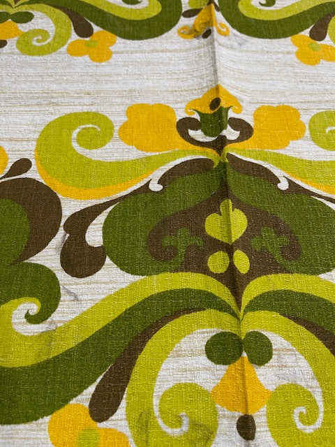 1970s  Curtain/ Fabric  #F955  *Read Info*