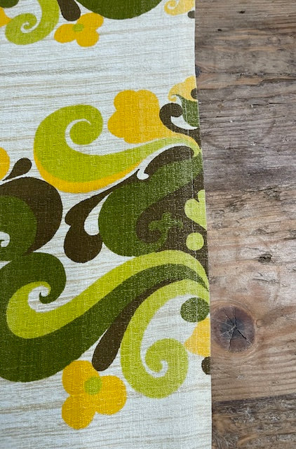 1970s  Curtain/ Fabric  #F955  *Read Info*