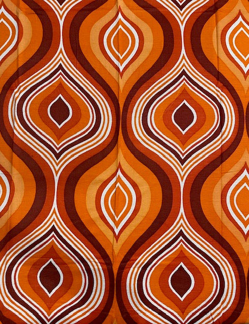 1970s  Curtain/ Fabric  #F964  *Read Info*