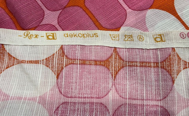 1970s  Curtain/ Fabric  #F967  *Read Info*