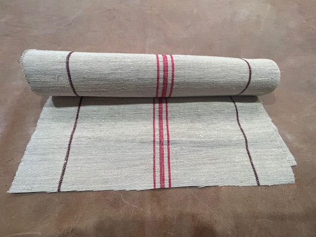 Vintage  Linen/Hemp Grain Sack Material  1940s  # 7157  (Read Information About This Item)