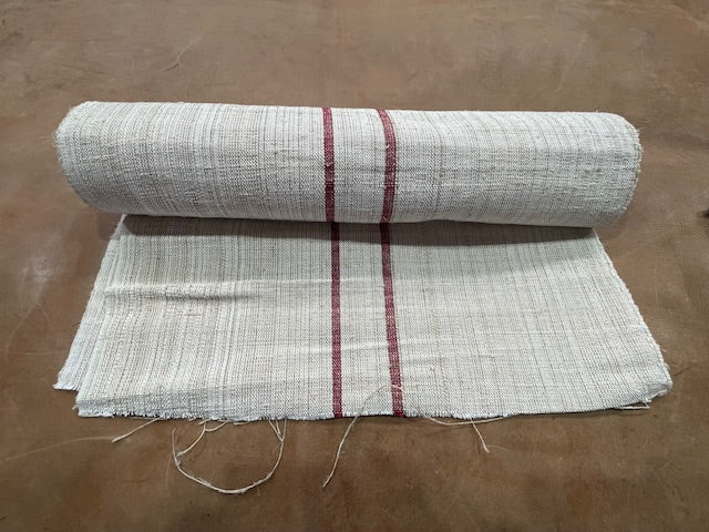 Vintage  Linen/Hemp Grain Sack Material  1940s  # 7159  (Read Information About This Item)