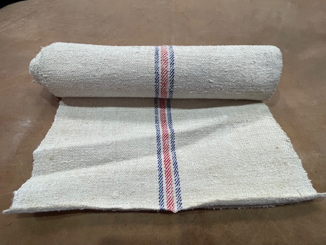 Vintage  Linen/Hemp Grain Sack Material  1940s  # 7180  (Read Information About This Item)