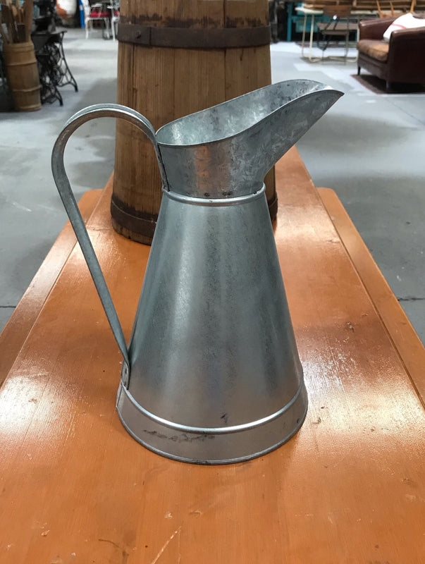 European Galvanised Water Jug  #5639  Byron