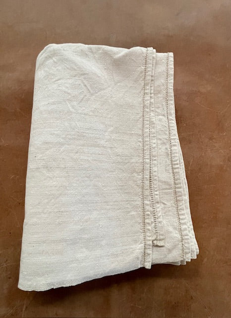 1940s  Linen/Hemp Sheet    #7205  (Read Information About This Item)