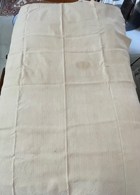1940s  Linen/Hemp Sheet    #7205  (Read Information About This Item)