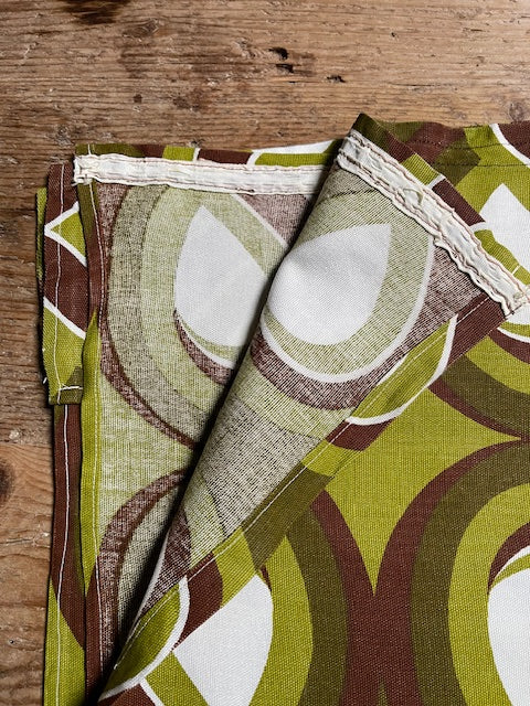 1970s  Curtain/ Fabric  #F969  *Read Info*