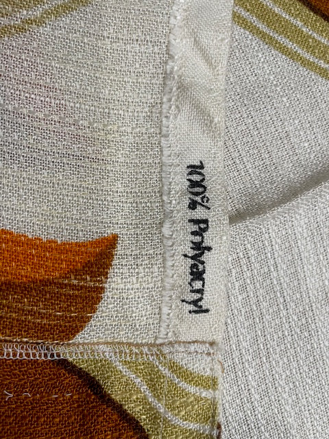 1970s  Curtain/ Fabric  #F977  *Read Info*