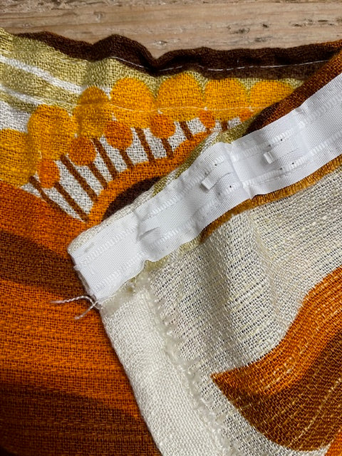 1970s  Curtain/ Fabric  #F977  *Read Info*