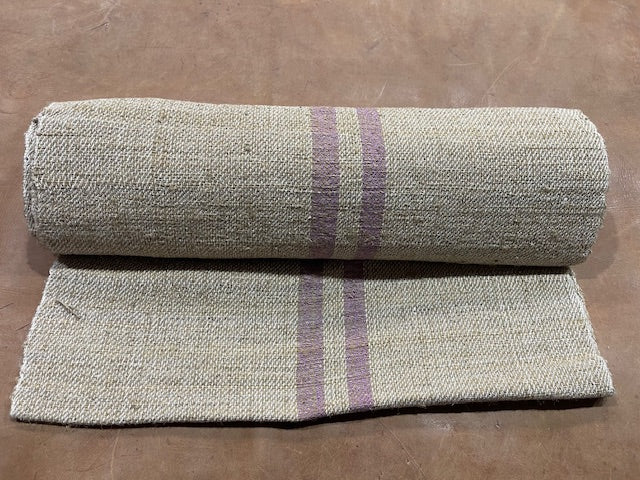 Vintage  Linen/Hemp Grain Sack Material  1940s  # 7207 (Read Information About This Item)