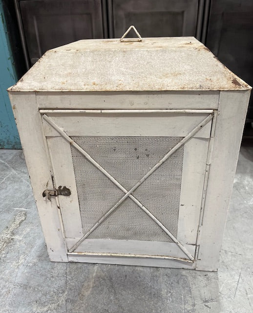 Vintage Metal Meat Safe  #7217