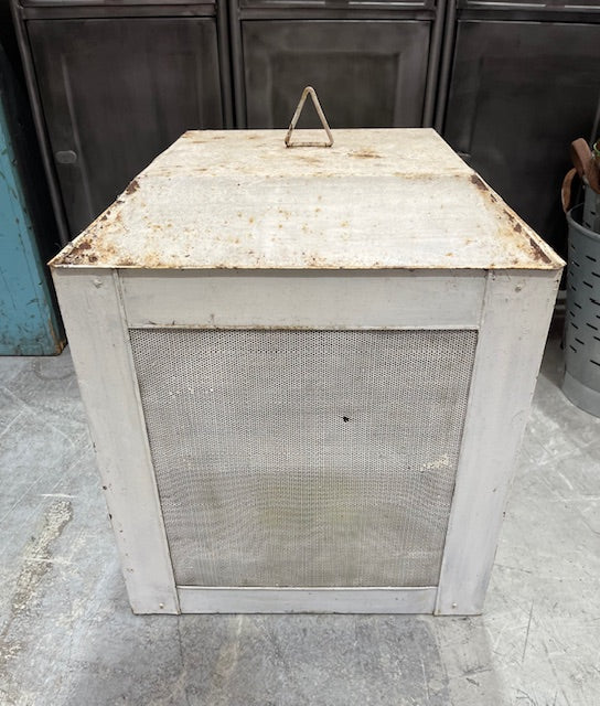 Vintage Metal Meat Safe  #7217