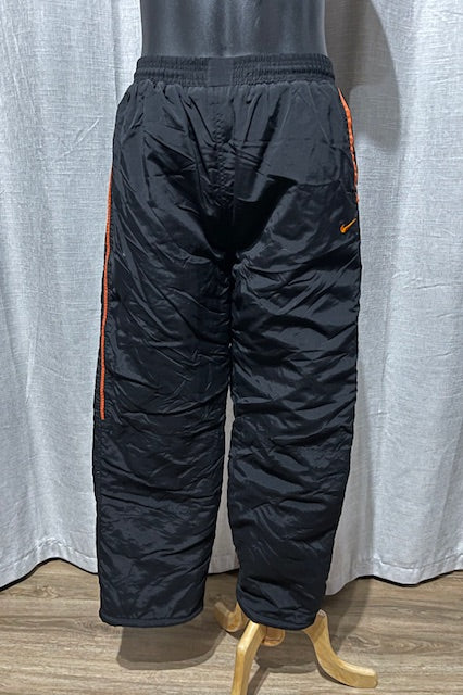 Nike fossil & black track pants sale