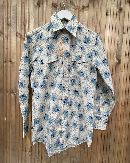Mens Western Press Stud  Shirt  #VS18