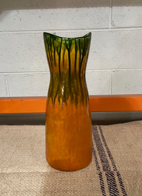 Vintage Hungarian Glazed  Vase   #6297