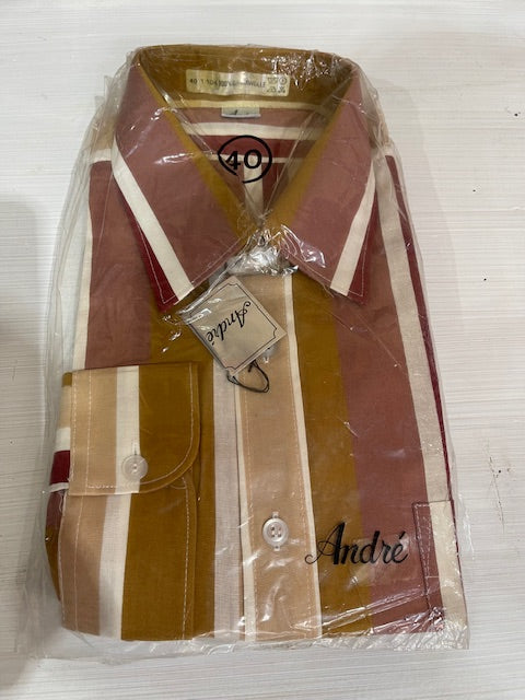 Mens Vintage Long Sleeve Shirt  #VS23. (Unopened)