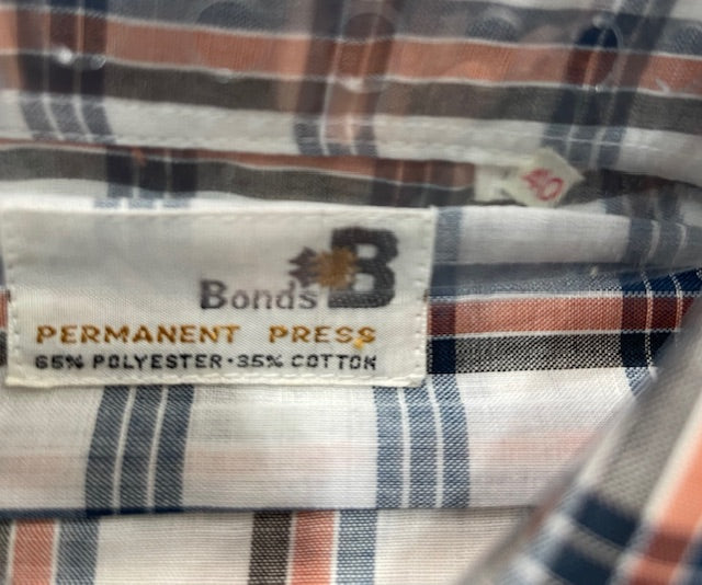 Mens Vintage Long  Sleeve Shirt  #VS24. (Unopened)