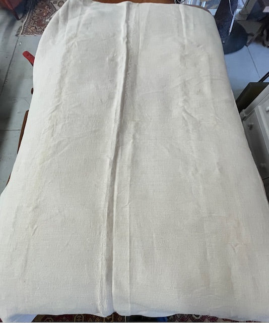 1940s  Linen/Hemp Sheet    #7226 .  (Read Information About This Item)