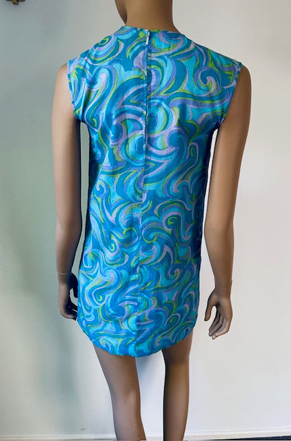 1970s Mini   Dress #B109