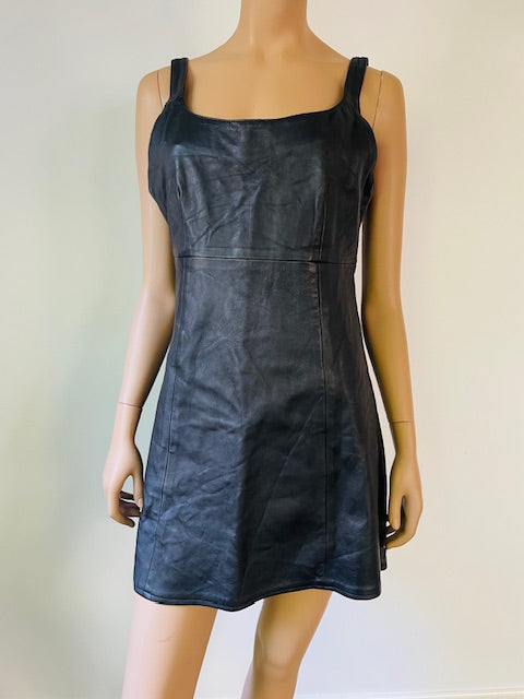 Vintage Leather  Dress #B111