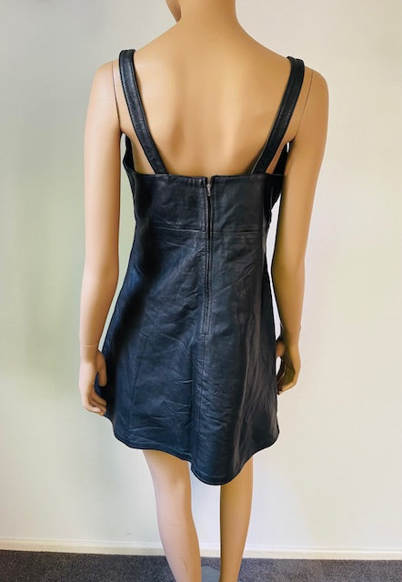 Vintage Leather  Dress #B111