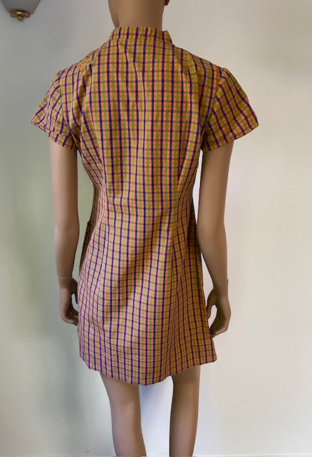 1970s Mini   Dress #B112