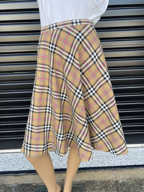 Vintage A-Line   Skirt  #B117