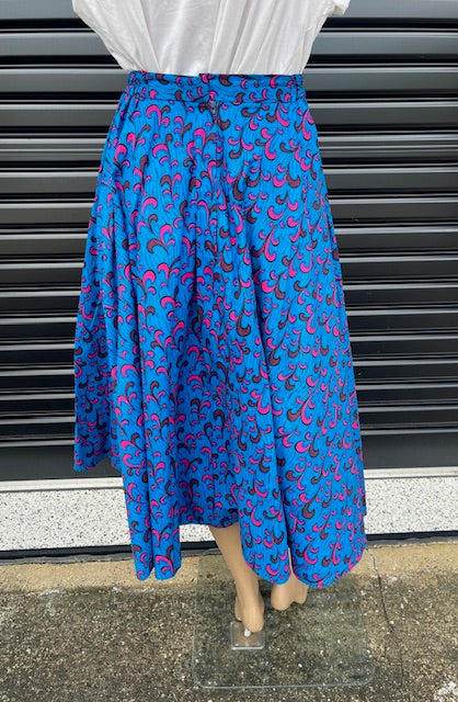Vintage Cotton Circle Skirt  #B127