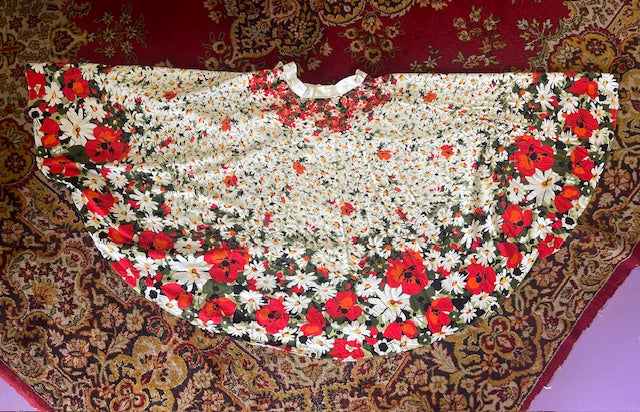 Vintage Cotton Circle Skirt  #B128