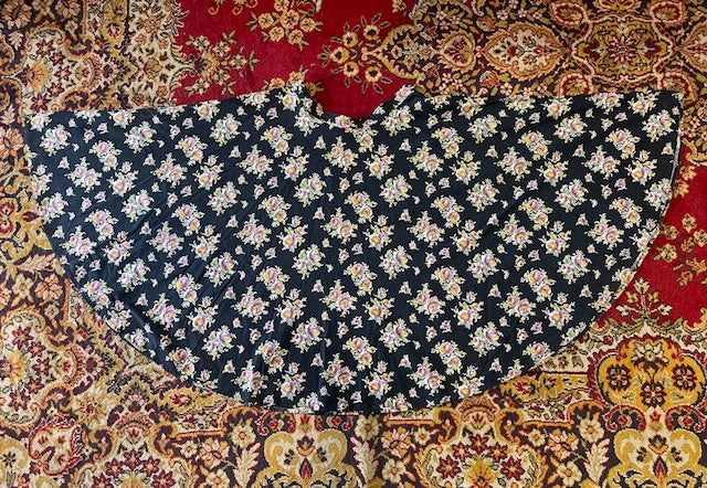 Vintage Cotton Circle Skirt  #B129