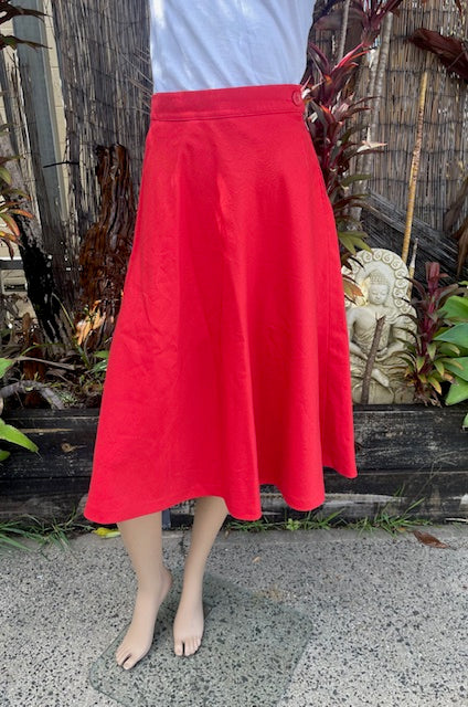 Vintage  A-Line  Skirt  #B130