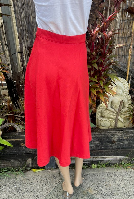 Vintage  A-Line  Skirt  #B130
