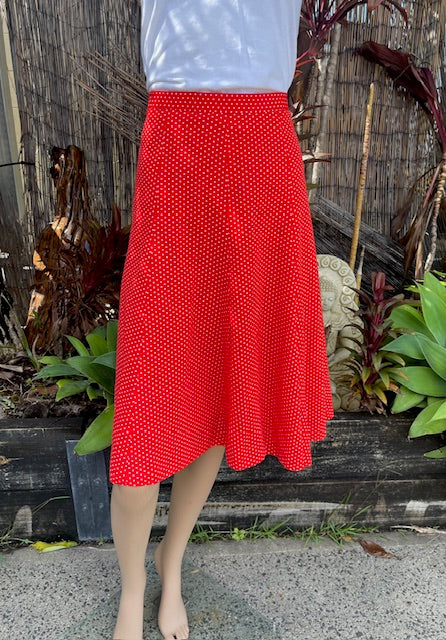 Vintage  A-Line  Skirt  #B133