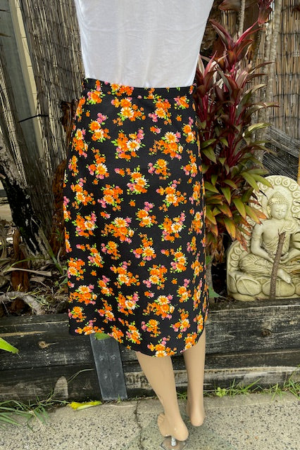 Vintage  A-Line  Skirt  #B134
