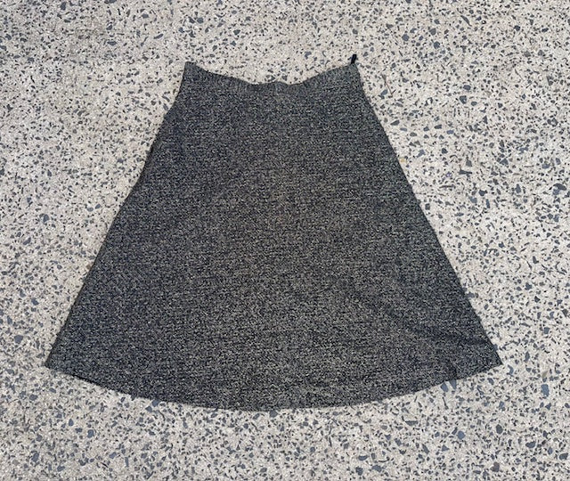 Vintage Gold Shimmer  A-Line  Skirt  #B135