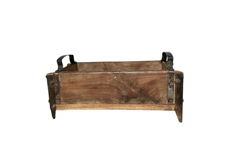 Vintage  Wooden Crate/Brick Mould with Feet and Handles #6322
