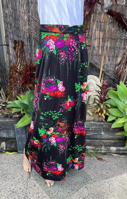 1970s Maxi Skirt  #B143