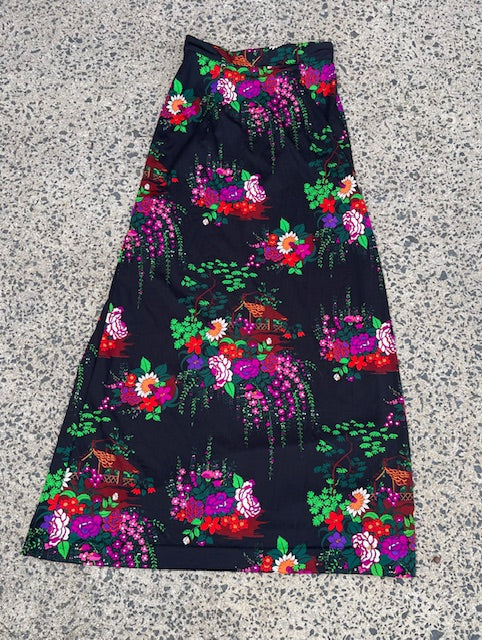 1970s Maxi Skirt  #B143