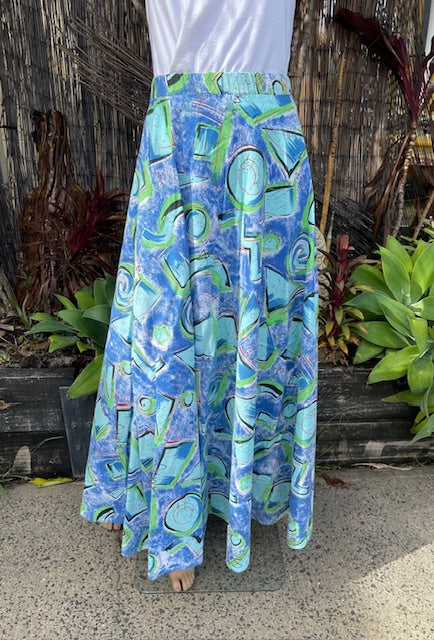 1970s Maxi Skirt  #B144